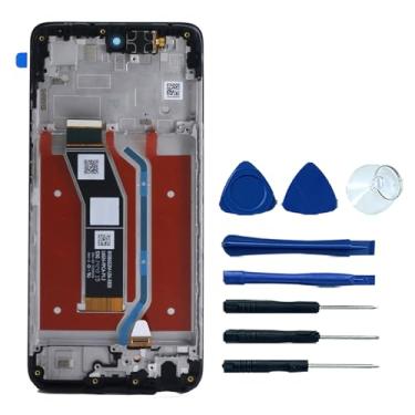 Imagem de Ygpmoiki Tela LCD para Motorola Moto G 5G 2024 XT2417 XT2417-1 XT2417D 16.8 cm Tela LCD Touch Screen Digitalizador Montagem com Substituição de Moldura
