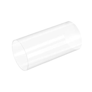 Imagem de DMiotech Tubo de acrílico transparente de 96 mm x 100 mm, tubo de plástico rígido para tubo de água de aquário, sistema de resfriamento de água, encanamento