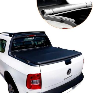 Imagem de Capota Lona Marítima Volkwagen Saveiro Cabine Dupla G5/G6/G7 com Ganch