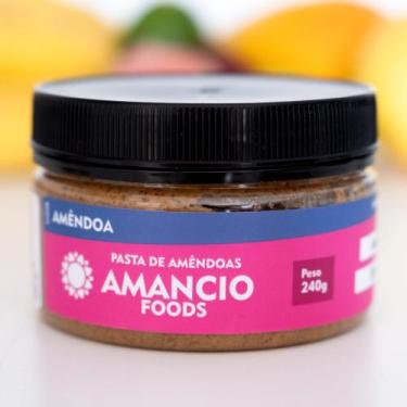 Imagem de Pasta de Amêndoas - Sabor Amêndoa Natural - 240g - Amancio Foods