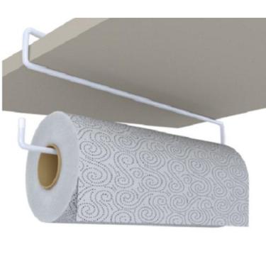 Imagem de Suporte Para Papel Toalha Organizador Armário Porta Rolo - DiCarlo, Br