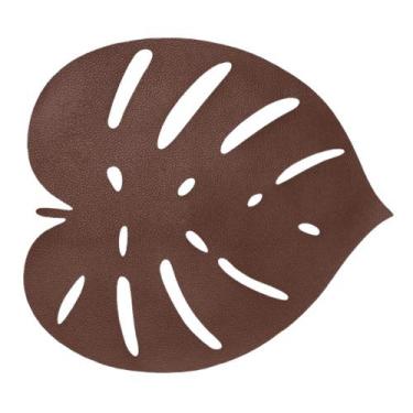 Imagem de Lugar Americano material ecológico Folha Caramelo - Decortextil, único