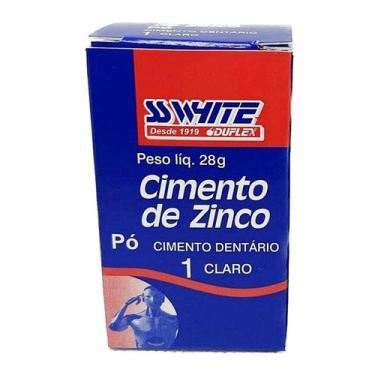 Imagem de Cimento Fosfato de Zinco Pó Claro 28g Restaurador SSWhite - SS White