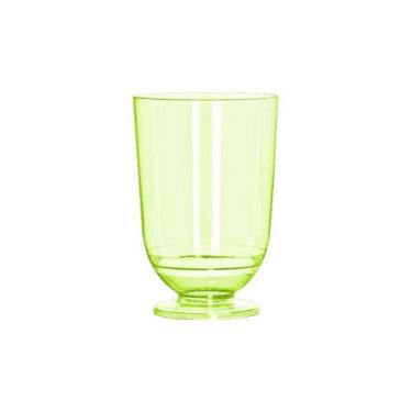Imagem de 50 Taça Tacinha para Doces Mousse Licor 50ml - AAZ, Translúcido Verde
