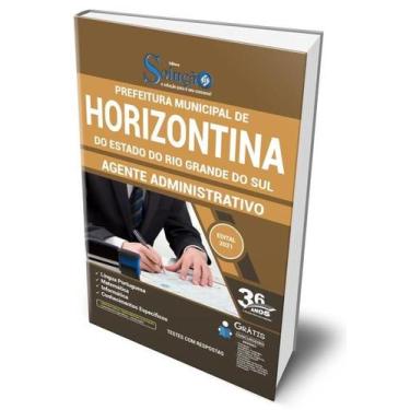 Imagem de Apostila Prefeitura de Horizontina - RS - Agente Administrativo
