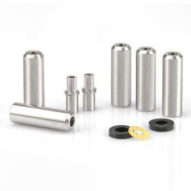 Imagem de Pacote combo de bocal de aço médio compatível com pistolas de jateamento de sifão Power, 6300-20 aumenta o poder de jateamento e aumenta a eficiência do jateamento de areia, proporcionando