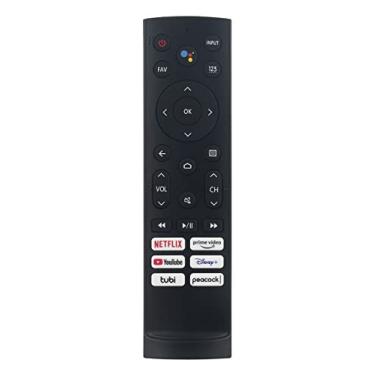 Imagem de Substituição de controle remoto por voz para Smart TV Hisense 4K UHD LED 65H6G 43A7500F 75A7100F 50A7500F 50AE7200F 55AE7200F 65A7500F ERF3A90 e U7G U9G U8 Series TV