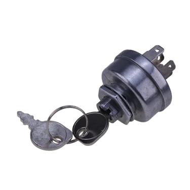 Imagem de YLQASOON Interruptor de ignição 103-0206 109-4736 104-2541 88-9830 1094736 430-334 compatível com Exmark Lazer Z e Lazer Z XP com deck de 152 cm e 182 cm, Toro Z500 Series Z Master com 152. Deck de 4