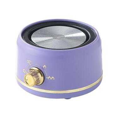 Imagem de Generic Aquecedor elétrico de cera derretida, derretimento de cera perfumado, queimador de cera com fragrância para casa, Roxo
