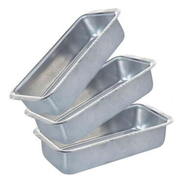 Imagem de Conjunto  De Formas Para Fazer Pão Kit Com 3 Peças