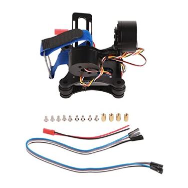 Imagem de RC Drone Camera Gimbal Metal Metal sem escova BGC 2.2 para 3 3+ 4 Câmera Quadcopter Componente com estrutura de liga de alumínio usinada CNC (Preto)