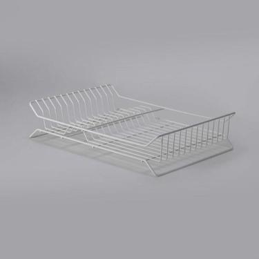 Imagem de Escorredor de louça para Bancada de 1 nível Grande 14 pratos : Inventi