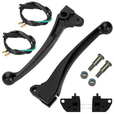 Imagem de YOXUFA Alavanca de freio traseiro universal direito esquerdo para GY6 49cc 50cc 125cc 150cc 139QMB 157QMJ TaoTao IceBear Peace Sports SSR Roketa Jonway Scooter Ciclomotor Peças de motocicleta chinesa
