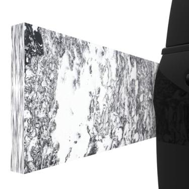 Imagem de AMPULLA Garage Smith GWP02S Protetor de parede de garagem protetores de porta de carro, grão de mármore, projetado na Alemanha (pacote com 4 grãos de mármore)