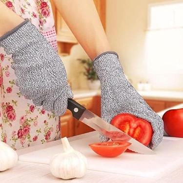 Imagem de Luva Anti-Corte Nível 5 para Cozinha e Mecânico – Proteção Avançada CBRN07141 para Cortes