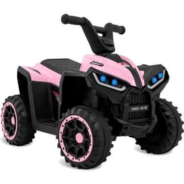 Imagem de Mini Quadriciclo Eletrico Infantil 6V Rosa Bandeirante