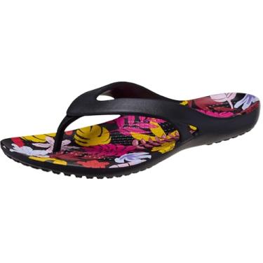 Imagem de Crocs Chinelo feminino Kadee II, Preto tropical., 35