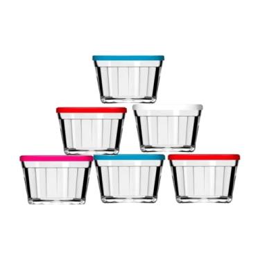 Imagem de Kit Com 5 Tigela Bowl Americano Tampa 615Ml