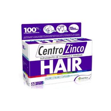 Imagem de CENTROZINCO HAIR 60 COMPRIMIDOS