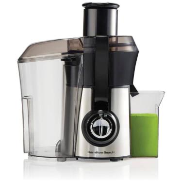 Imagem de Centrífuga de Frutas com Bocal Largo de, 800W, 110v, HAMILTON BEACH 67608A, Prateado