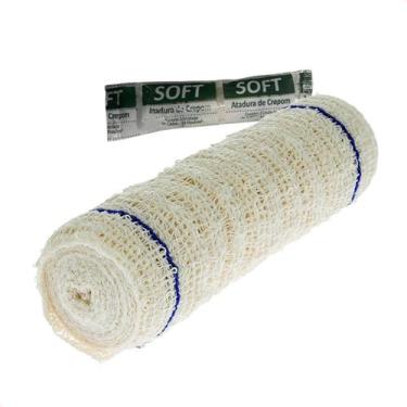 Imagem de Kit com 12 Ataduras Crepom Soft 30cm x 1,80mt 13 Fios Erimax