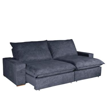 Imagem de Sofá 4 Lugares 2,50m Retrátil e Reclinável Lazzio Bom Pastor