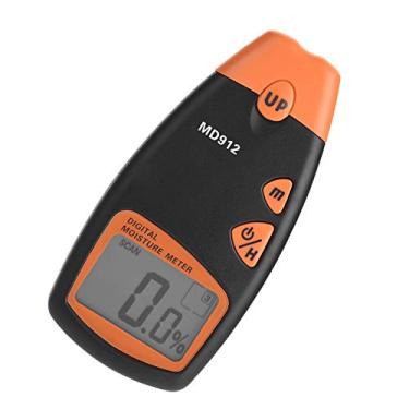 Imagem de Medidor Digital de Umidade de Madeira MD912 - Display LCD para Medição de Umidade de Madeira e Placas Finas de Ardósia