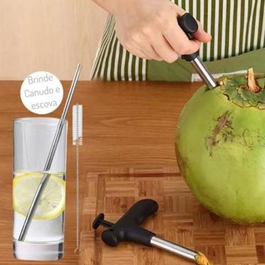 Imagem de Furador De Coco Em Aço Pratico E Rápido - STORE BIROCHI
