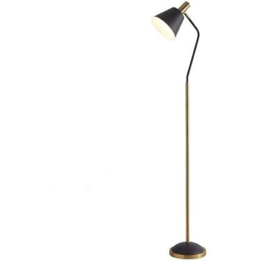 Imagem de Lâmpada De Chão Luz De Chão Lâmpada De Chão Ajustável Metal Lâmpada De Chão De Ferro Forjado Lâmpada De Pé De Poste Alto Para Estudo De Quarto Sala De Estar Lâmpadas De Chão Luz De Pé (Cor