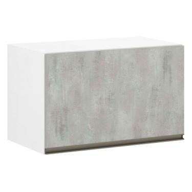 Imagem de Armário Basculante 60cm 1 Porta Branco Polar C/Concreto
