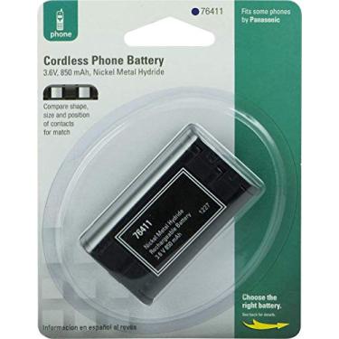 Imagem de Power Gear Bateria recarregável de telefone sem fio, 3,6 V, pacote de bateria de 850 mAh, hidreto metálico de níquel, compatível com telefone sem fio, 76411