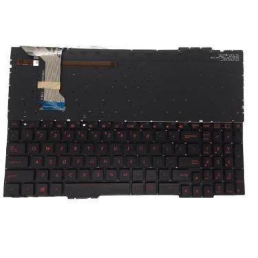 Imagem de Teclado Para Notebook Asus Rog Strix Gl553 - Us Iluminado - Fti