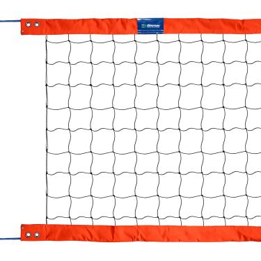 Imagem de Rede de Futevôlei Oficial Duas Faixas Laranja