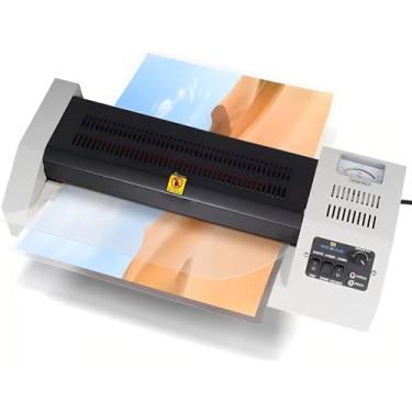 Imagem de Plastificadora A3 Profissional Térmica Me312, Rápida, 500w, Até 1mm, Filme Quente E Frio (branco 110v)