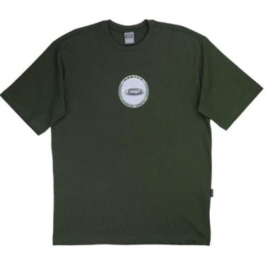 Imagem de Camiseta Oakley Lançamento Heritage Metal Tee, New dark brush, G