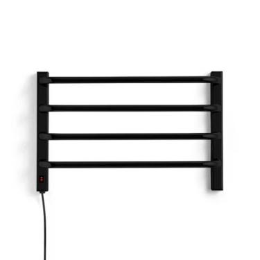 Imagem de Toalheiro Térmico Flape Preto Para 1 Toalha - Esquerdo 220