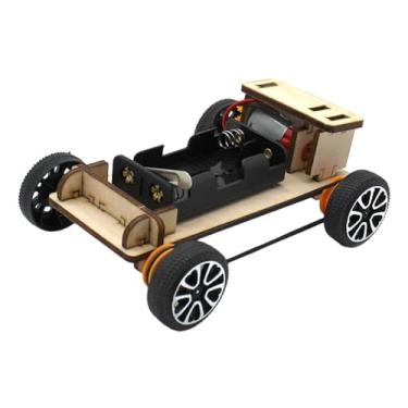 Imagem de menolana Kit de modelo de carro com tração nas quatro rodas faça você mesmo, kit de experimento científico, artesanato, presentes, projetos educacionais para