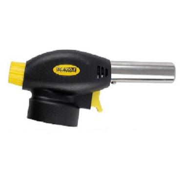 Imagem de Maçarico a Gás Controle Manual de Chama Butano Metal Soldar Reparos Ar