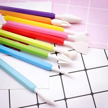 Imagem de Kit 8 Estecas para Modelar Biscuit, Argila e Massas