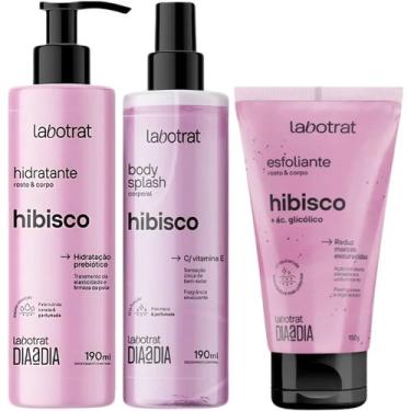 Imagem de Kit Body Splash + Esfoliante + Hidratante Corpo E Rosto Labotrat Cheir