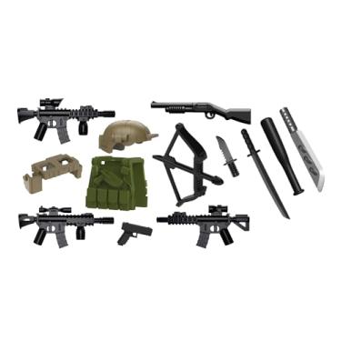 Imagem de Battle Brick Battle Bag Zombie Emergency Weapons Pack Compatible with Lego® Minifigures
