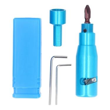 Imagem de Electric Wire Stripper Tool Profissional Alta Velocide Rotação Cabo Bainha Descascador para 2.5 4 Fios Quadrados Eletricista DIY Entusiastas Liga de Alumínio 4.4 Polega