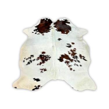 Imagem de Tapete de Couro em Formato de Boi - Tricolor | 007361