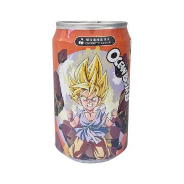 Imagem de Refrigerante Ocean Bomb Lata 330 ml Sabor Cereja Dragon Ball GT, Goku 