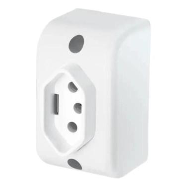 Imagem de Tomada 2P+T 20A 250v Sobrepor Ref 2550 Fame