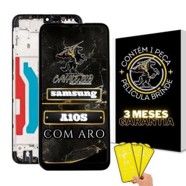 Imagem de Tela Display Samsung A10s/A107 Com Aro + Película De Brinde