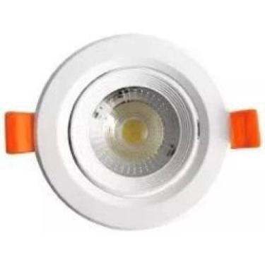 Imagem de Spot Super Led 3W Lampada Redonda - 2700K Branco Quente