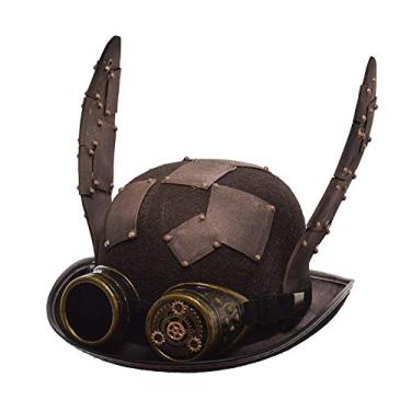 Imagem de Boné feminino com óculos removíveis da GRACEART Steampunk, Rabbit, One Size