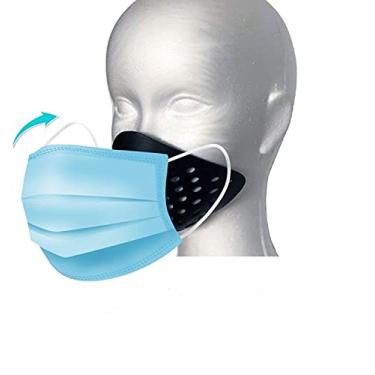 Imagem de Máscara de meia face XBY – Tamanho único – Máscara de proteção de rosto inferior para Airsoft/Paintball/BB Gun/CS Jogo/Caça/Atiras, Máscara de bicicleta Máscara de equitação de mountain bike, Preto