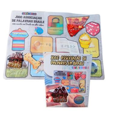 Imagem de Jogo Didático em Braile Associação de Palavras - Coleção Tea & Amor